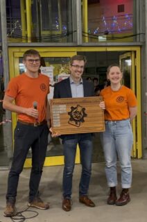 Zum Artikel "Verleihung des „Publikumspreis für exzellente Lehre“ an Franz Huber"